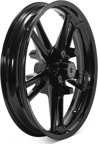 TOFR 21inch x 3.5inch Enforcer Front Wheel Rim Tubeless For Harley Touring Bagger Road King Road Glide Electra Glide Ultra Classic Ultra Limited Street Glide Custom Special 2009-2023 Black in Saudi Arabia