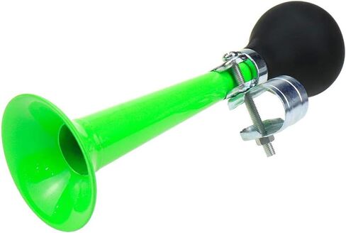 Bike Bugle Horn Retro Clown Horn Metal Air Horn with Squeeze Bulb for Bicycle Golf Cart, Pink in Kuwait