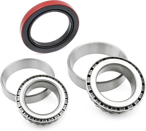 ASTROSYNC Axle Bearing Kit Fit for 12K Dexter 10-56 Seal Trailer Axel Replace 8-214 8-216 9-28 in Saudi Arabia