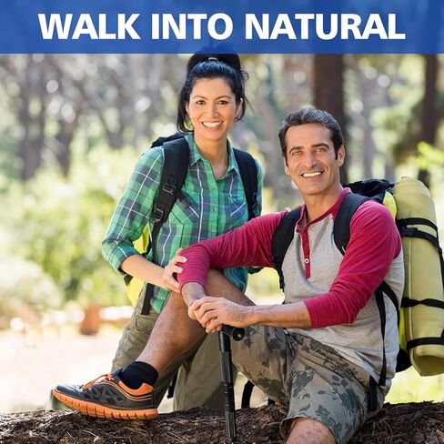 aiGear رأس مجرفة قابلة للطي متعددة الاستخدامات تكتيكية ملحقة متوافقة مع عصا المشي لمسافات طويلة للتخييم والرحلات والأنشطة الخارجية (MS-B005) in Kuwait