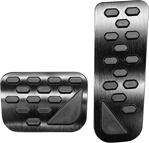 Car Pedal Cover New for Jeep Grand Cherokee 2024 2025 Aluminum Alloy No Drilling Aluminum Brake and Accelerator Pedal Covers 2PCS (Blue) in Kuwait