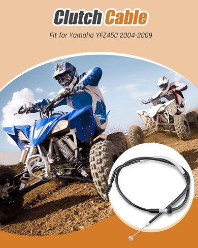 Clutch Cable Fit for Yamaha YFZ450 2004 2005 2006 2007 2008 2009, Replacement 5TG-26335-20-00 5TG-26335-00-00 in Saudi Arabia