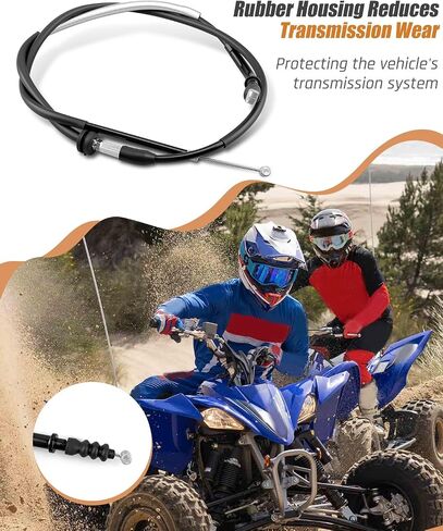 Clutch Cable Fit for Yamaha YFZ450 2004 2005 2006 2007 2008 2009, Replacement 5TG-26335-20-00 5TG-26335-00-00 in Saudi Arabia
