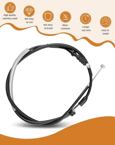 Clutch Cable Fit for Yamaha YFZ450 2004 2005 2006 2007 2008 2009, Replacement 5TG-26335-20-00 5TG-26335-00-00 in Saudi Arabia