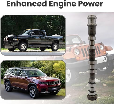 ASTROSYNC Exhaust Engine Camshaft Left Side Fit for Jeep Chrysler Dodge Ram 2016-2024, Exhaust Camshaft Replace 5048029AC 05048029AD 05048029AC 05048029AB 05048029AA 5048029AAD 5048029AB 5048029AA in Saudi Arabia