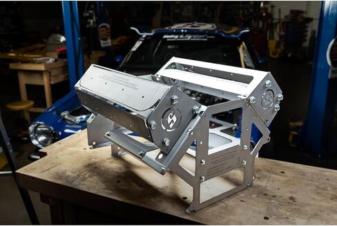 SoloSwap™ Chevy LS Mock Up Engine Swap Long-Block w/Heads, Long Block Version Weighs 35 Pounds, Includes Bolt-On Fabricated Steel Mock-Up Heads and Hardware for Assembly in Saudi Arabia