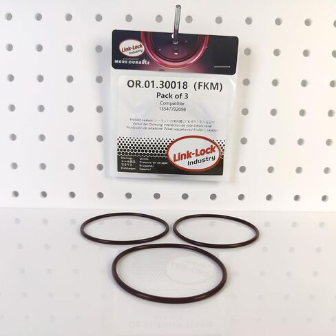 3PCS FKM Viton OR.01.30018 Engine Intake Pipe O-Ring 13547792098 for BMW M47 M57 in Saudi Arabia