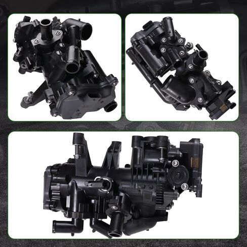 12716827 Engine Coolant Control Valve Fit for 2020 2021 2022 2023 Chevrolet Trailblazer ACTIV LS LT RS for Buick Encore GX Essence/Preferred/Select 1.3L L3 Replace 12701246 55516369 in Saudi Arabia