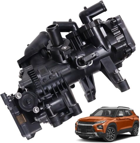 12716827 Engine Coolant Control Valve Fit for 2020 2021 2022 2023 Chevrolet Trailblazer ACTIV LS LT RS for Buick Encore GX Essence/Preferred/Select 1.3L L3 Replace 12701246 55516369 in Saudi Arabia