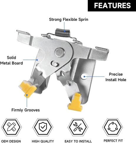 Rear Liftagte Latch Lock Actuator Tailgate Control Latch - Compatible for Ford F150 F250 F350 F Super Duty for Ranger - Replace Part E7TZ-9943170-A in Saudi Arabia