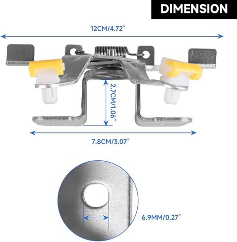 Rear Liftagte Latch Lock Actuator Tailgate Control Latch - Compatible for Ford F150 F250 F350 F Super Duty for Ranger - Replace Part E7TZ-9943170-A in Saudi Arabia