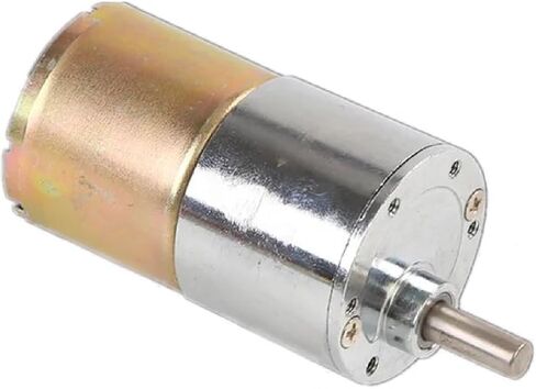 37MM DC Gear Motor, 12V/24V, 2-1000RPM, High Torque, CW/CCW Rotation (10 RPM 12V Motor) in Saudi Arabia