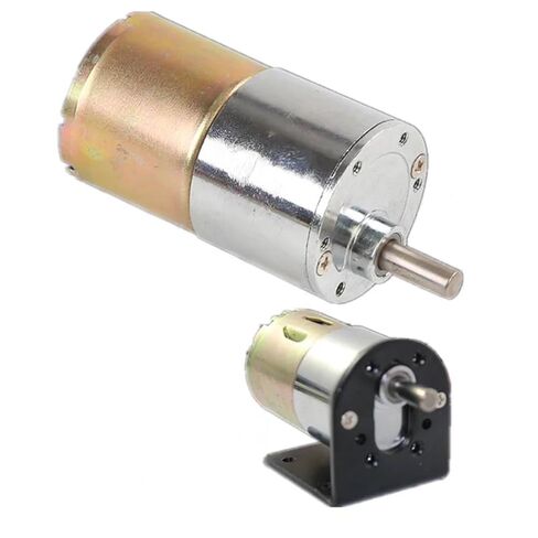 37 مم محرك ترس DC ، 12V/24V ، 2-1000 دورة في الدقيقة ، عزم الدوران العالي ، CW/CCW دوران (10 دورة في الدقيقة 12 فولت) in Kuwait