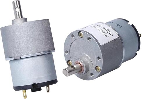 JGB37-520 DC Metal Gear Motor ، 12V/24V ، 5-750 دورة في الدقيقة ، التحكم إلى الأمام/العكسي (45 دورة في الدقيقة 24V) in Kuwait