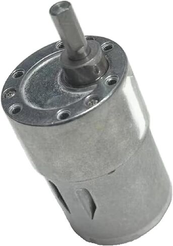 JGB37-3530 DC GEAR MOTOR ، عزم الدوران المرتفع 12V/24V ، علبة التروس المعدنية مع التحكم في السرعة القابلة للتعديل للروبوتات والاستخدام الصناعي (35 دورة في الدقيقة 24V فقط المحرك) in Kuwait