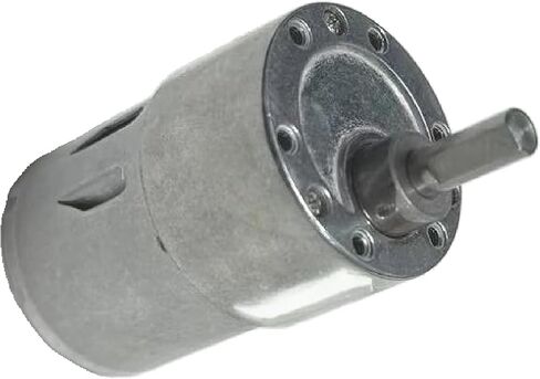 JGB37-3530 DC GEAR MOTOR ، عزم الدوران المرتفع 12V/24V ، علبة التروس المعدنية مع التحكم في السرعة القابلة للتعديل للروبوتات والاستخدام الصناعي (35 دورة في الدقيقة 24V فقط المحرك) in Kuwait