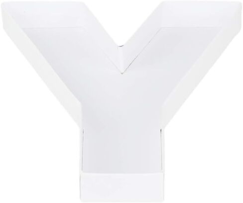 8" Small Fillable Cardboard Number Shaped Mache Kids (White, 1) in Kuwait