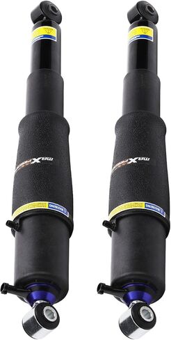 maXpeedingrods 2PCS Rear Air Shocks Suspension Struts for Cadillac Escalade for Chevy Tahoe Suburban 1500 for GMC Yukon 2000-2014 25979391 25979393 25979394 Black in Saudi Arabia