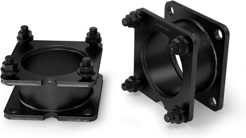 RockTrix Front Leveling Kit - 2 inch Lift - Compatible with 2001-2012 Ford Escape, 2000-2012 Mazda Tribute, 2004-2012 Mercury Mariner - Black Steel Spacer in Saudi Arabia