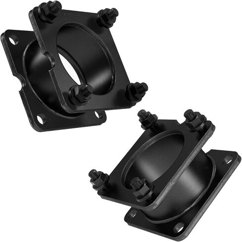 RockTrix Front Leveling Kit - 2 inch Lift - Compatible with 2001-2012 Ford Escape, 2000-2012 Mazda Tribute, 2004-2012 Mercury Mariner - Black Steel Spacer in Saudi Arabia