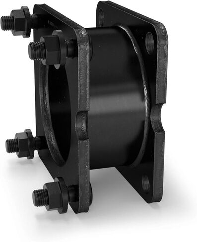 RockTrix Front Leveling Kit - 2 inch Lift - Compatible with 2001-2012 Ford Escape, 2000-2012 Mazda Tribute, 2004-2012 Mercury Mariner - Black Steel Spacer in Saudi Arabia