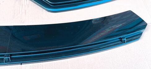 Universal Front Bumper Lip Body Kit Spoiler with Strut Rod Tie Support Bars 8"-11" in Saudi Arabia