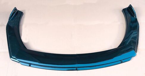 Universal Front Bumper Lip Body Kit Spoiler with Strut Rod Tie Support Bars 8"-11" in Saudi Arabia