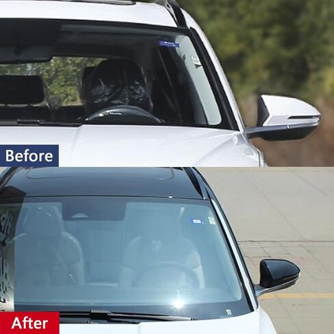 ملحقات السيارات تناسب Hyundai Tucson 2024 2023 2022 الأمامية الزجاج الأمامي غطاء الشريط الزخرفي القطع (Chrome) 2pcs الفولاذ المقاوم للصدأ in Saudi Arabia