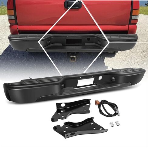 PM PRESTOR OPERST OPPER مع مصابيح لوحة الترخيص متوافقة مع 1999-2006 CHEVY SILVERADA/GMC SIERRA 1500 2500 استبدال مباشر لـ GM1103124 GM1103122 12496085 in Saudi Arabia