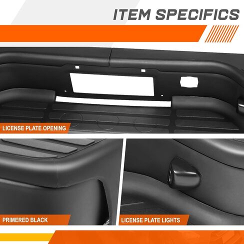 PM PRESTOR OPERST OPPER مع مصابيح لوحة الترخيص متوافقة مع 1999-2006 CHEVY SILVERADA/GMC SIERRA 1500 2500 استبدال مباشر لـ GM1103124 GM1103122 12496085 in Saudi Arabia