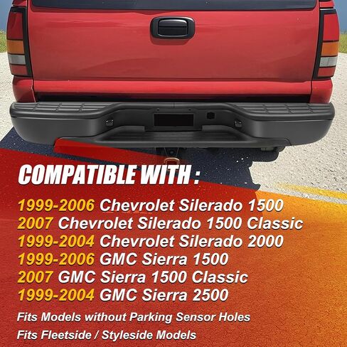 PM PRESTOR OPERST OPPER مع مصابيح لوحة الترخيص متوافقة مع 1999-2006 CHEVY SILVERADA/GMC SIERRA 1500 2500 استبدال مباشر لـ GM1103124 GM1103122 12496085 in Saudi Arabia