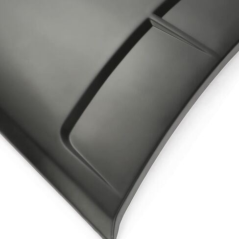غطاء محرك السيارة الأمامي في Kuafu متوافق مع 2015-2020 Ford F-150 Truck Hood Scoop Scoop Scoop Flow Flow Cover غطاء تنفيس مطلي باللون الأسود in Saudi Arabia