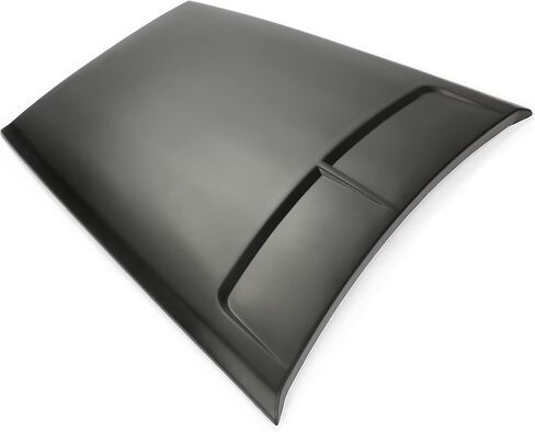 غطاء محرك السيارة الأمامي في Kuafu متوافق مع 2015-2020 Ford F-150 Truck Hood Scoop Scoop Scoop Flow Flow Cover غطاء تنفيس مطلي باللون الأسود in Saudi Arabia