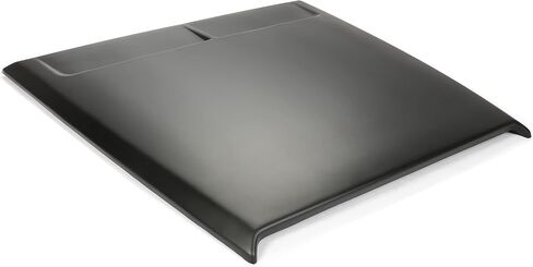 غطاء محرك السيارة الأمامي في Kuafu متوافق مع 2015-2020 Ford F-150 Truck Hood Scoop Scoop Scoop Flow Flow Cover غطاء تنفيس مطلي باللون الأسود in Saudi Arabia