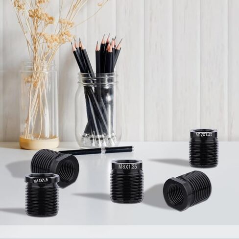 طقم محول مقبض العتاد 5pcs ، ملاءمة عالمية لـ M10 M12 M14 Threads التثبيت السريع. in Saudi Arabia