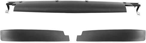Front Lower Spoiler Air Dam 3 Piece Kit Fits for 1997-2004 Chevrolet Corvette LS1 LS6 in Saudi Arabia