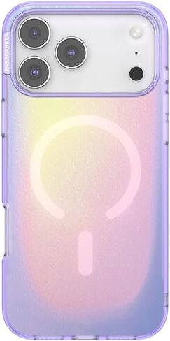 Popsockets iPhone 17 Pro Max Phone Case متوافق مع Magsafe ، لـ iPhone 17 Pro Max ، وتوافق الشحن اللاسلكي ، وحالة فقط - الهالة in Saudi Arabia