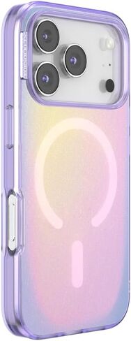 Popsockets iPhone 17 Pro Phone Case متوافق مع Magsafe ، لـ iPhone 17 Pro ، شحن لاسلكي متوافق ، حالة فقط - الهالة in Saudi Arabia