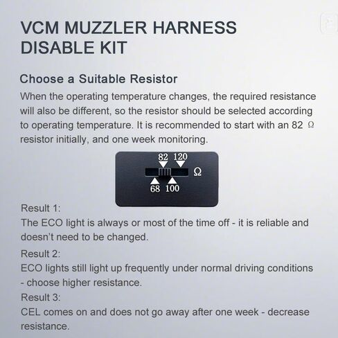 تحديث VCM Muzzler Harness Disable Disable Kit متوافق مع محرك Honda 3.5L V6 مع VCM ، لـ Acura 2013+ ، لـ Pilot 2009+ ، لـ Accord 2008+ ، لـ Ridgeline 2007+ ، لـ Odyssey 2007+ in Kuwait