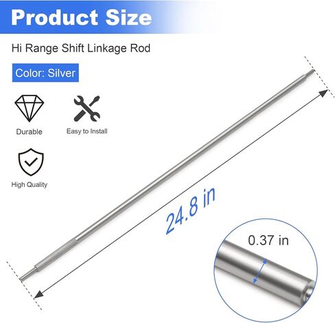 مرحبًا Range Shift Linkage Rod 5020823 متوافق مع Polaris Sportsman 500 400 335 - Silver in Saudi Arabia