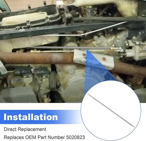مرحبًا Range Shift Linkage Rod 5020823 متوافق مع Polaris Sportsman 500 400 335 - Silver in Saudi Arabia