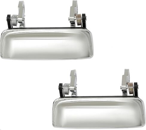 مجموعة مقبض الباب الخارجي المعدني ، متوافقة مع 1998-2011 فورد رينجر ، 01-10 Mazda B2300 B3000 B4000 ، واجهة خارج السائق الأيسر وجانب الراكب الأيمن | يحل محل المقبض الخارجي# 2L5Z102240404BAA in Kuwait