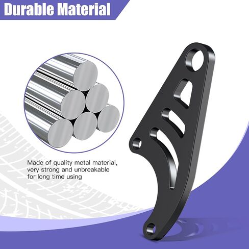 Mini Bike Hydraulic Brake Brake Bracket Bracket Bracket Pracket Pracket for Coleman CT100U Trail 100 98cc 3.0HP Minibike PowerSports Gas Plansbly Assemberations Probs Parts Black in Saudi Arabia