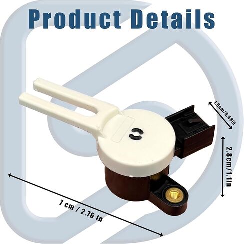 Brake Pedal Position Sensor - Compatible with SAAB 9-4X, Buick Regal/Verano/Lacrosse, Cadillac ATS/SRX, Chevy Cruze/Camaro, Pontiac G5/G8 -Replaces 13348501, 15223506, 20995840,25889337,SLS-325 in Saudi Arabia