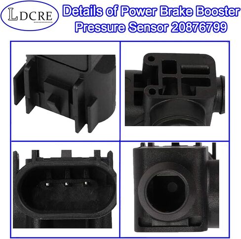 Power Brake Booster Pressure Sensor 20876799,Fit for Chevrolet Camaro Caprice Cruze, for Cadillac ATS SRX XTS, for GMC Terrain, for Lacrosse Regal, Brake Booster Vacuum Sensor Replace 20876799 in Saudi Arabia