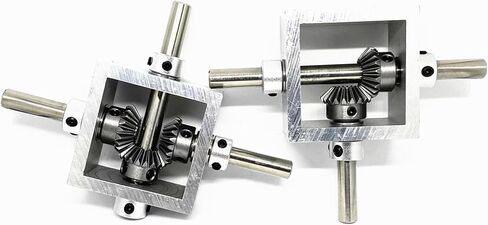 Miter Transmission 1pcs 90 ° Bevel Gear Box 90 ° زاوية اليمنى عكس علبة التروس 1M 20T 6mm 8mm عمودًا 1: 1 صندوق تروس الترجي in Saudi Arabia