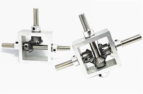 Miter Transmission 1pcs 90 ° Bevel Gear Box 90 ° زاوية اليمنى عكس علبة التروس 1M 20T 6mm 8mm عمودًا 1: 1 صندوق تروس الترجي in Saudi Arabia