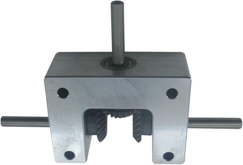 Miter Transmission 90 Degree Bevel Gearbox 6/8/10mm Coaxial Differential Assembly Gearbox 1:1 Spiral Bevel Gear Small Corner Device Pinion Mechanical(10mm Shaft) in Kuwait