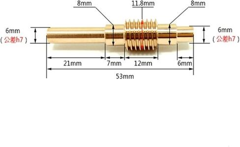 Miter Transmission 1pcs Worm Gear Reducer 0.5 Module Gimbal Gearbox 1:20 30 40 50 60 70 80 100 Turbine Copper Bearing Reducer Pinion Mechanical(1 Ratio 20-4mm) in Saudi Arabia