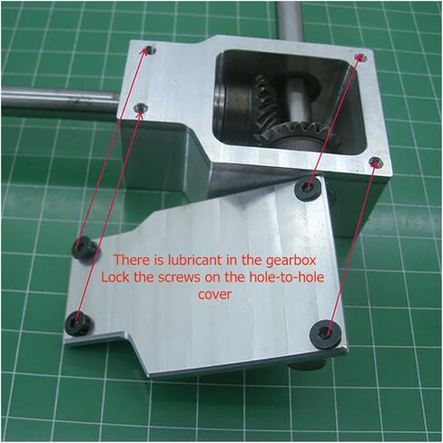 Miter Transmission 90 Degree Commutator Gearbox 8mm 10mm Dual Output Shaft Bevel Gearbox Transmission Ratio 1:1 Speed Reducer Gearbox Pinion Mechanical(8mm Thickness) in Kuwait